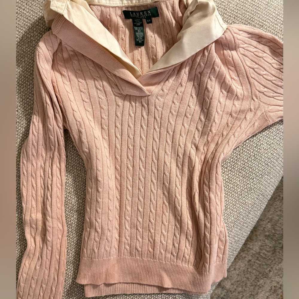 Ralph Lauren Silk & Cashmere Sweater